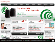 Tablet Screenshot of oswebtemplates.runhosting.com
