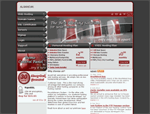 Tablet Screenshot of al.runhosting.com
