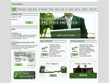 Tablet Screenshot of domaines.runhosting.com