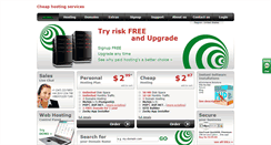 Desktop Screenshot of cheapweb.runhosting.com