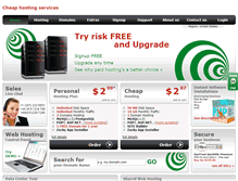 Tablet Screenshot of cheapweb.runhosting.com
